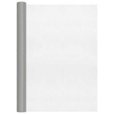 vidaXL Tinklelis, sidabrinis, 112x500 cm, nerūdijantis plienas