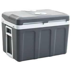 vidaXL Ne&scaron;iojama termoelektrinė &scaron;altdėžė, 40l, 12V, 230V