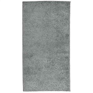 vidaXL Shaggy kilimas PAMPLONA, žalias, 80x150cm, auk&scaron;ti &scaron;ereliai