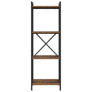 vidaXL Knygų lentyna 40 x 30 x 119 cm Apdirbta mediena Sena mediena