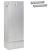 vidaXL Rūkykla 3 pcs 44,5 x 29 x 110 cm Galvanizuotas plienas