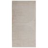 vidaXL Zoninės kiliminės dangos GALATI Smėlio 150 x 80 cm Poliesteris