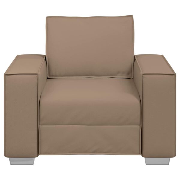 vidaXL Sofa Kapučino 99 x 78 x 84 cm audinys
