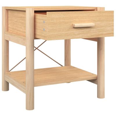 vidaXL Naktiniai staliukai, 2vnt., 42x38x45cm, apdirbta mediena