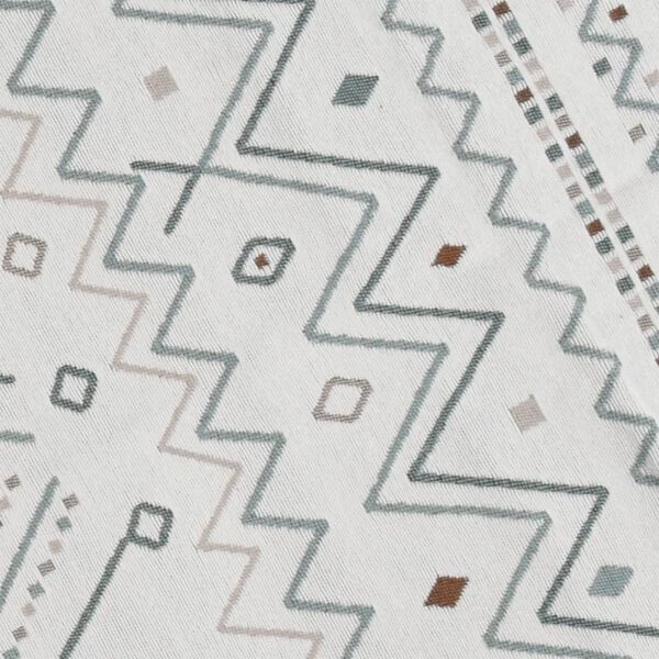 vidaXL Kilimėlis, smėlio ir mėlynos spalvos, 80x150cm, medvilnė