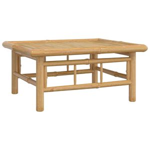vidaXL Sodo stalas, 65x55x30cm, bambukas