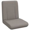 vidaXL Grindų kėdė Taupe 50 x 73 x 60 cm audinys