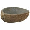 vidaXL Upių akmens baseinas &Scaron;viesiai pilka (30-37) x (25-30) x 12 cm