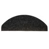 vidaXL Lipnūs laiptų kilimėliai, 30vnt., antracito, 65x22,5x3,5cm
