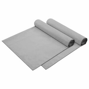 vidaXL Gulinčio rank&scaron;luosčiai 2 pcs Tamsiai pilka 210 x 75 cm