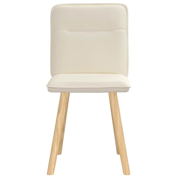 vidaXL Valgomojo kėdės, 2vnt., linas