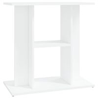 vidaXL Akvariumo stovas, baltos spalvos, 60x30x60cm, apdirbta mediena