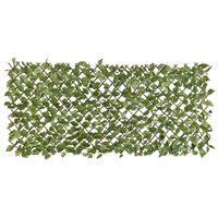Nature Sodo treliažas su lauro lapų šakelėmis, 90x180cm, žali lapai
