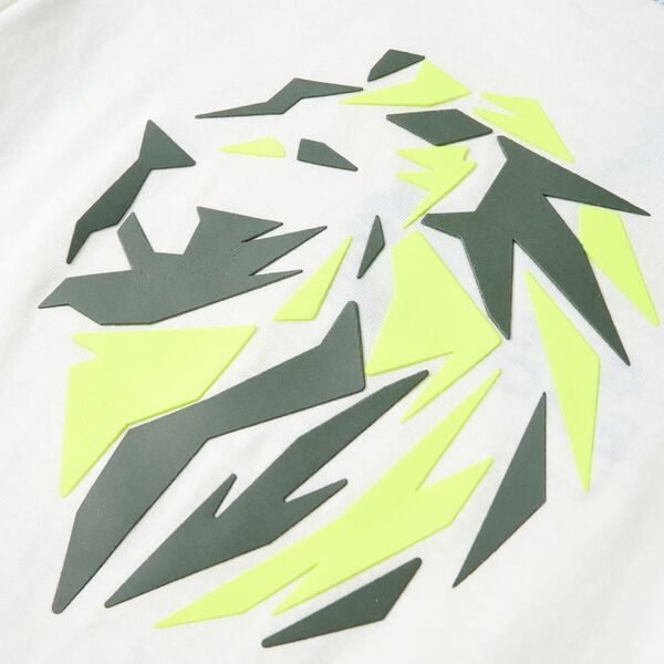 Vaikiški marškinėliai, ekru spalvos, 140 dydžio