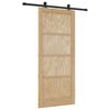 vidaXL Slankios durys ORKDAL Natūrali 86 x 198,5 cm