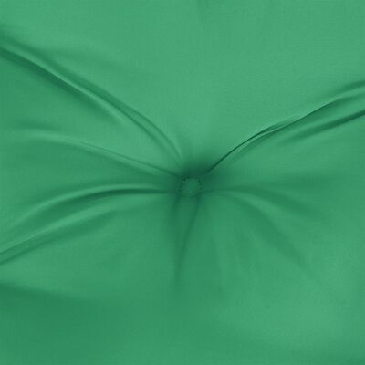 vidaXL Paletės pagalvėlė, žalios spalvos, 60x60x12cm, audinys