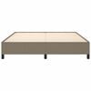 vidaXL Lovos rėmas be čiužinio, taupe spalvos, 180x200cm, audinys