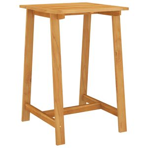 vidaXL Sodo baro stalas, 70x70x104cm, akacijos medienos masyvas