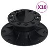 vidaXL Reguliuojamos terasos atramos, 10vnt., 60-88mm