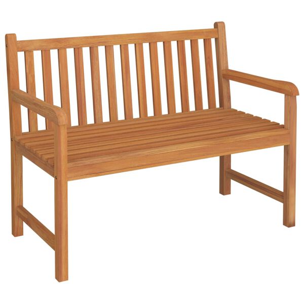 vidaXL Sodo valgomojo baldų komplektas, 4 dalių, tikmedžio masyvas