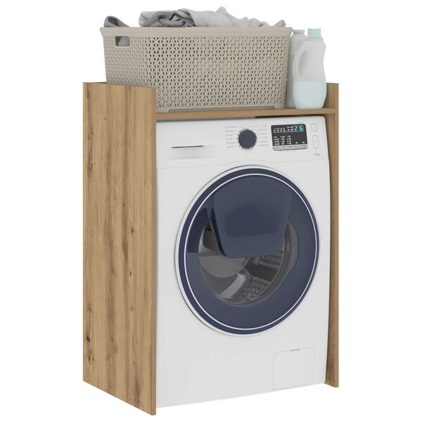 vidaXL Skalbimo ma&scaron;inos spintelė Meistrų ąžuolas 67,5 x 48 x 97 cm