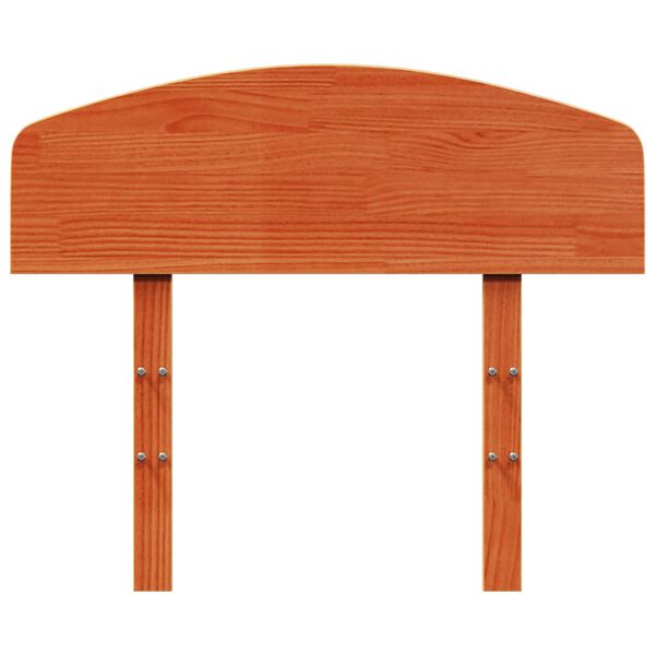 vidaXL Galvūgalis, va&scaron;ko rudos spalvos, 100cm, pu&scaron;ies medienos masyvas