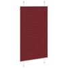 vidaXL Plisuota žaliuze Bordo raudona 70x150 cm Audinio plotis 69,4 cm