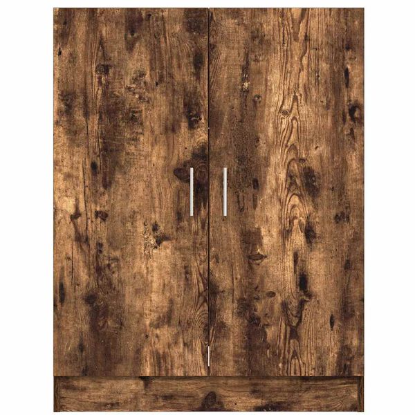 vidaXL Skalbimo mašinos spintelė, dūminio ąžuolo, 71x71,5x91,5cm