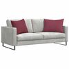 vidaXL Sofa Pagalvės 2 pcs Vyno raudona 70 x 50 cm audinys
