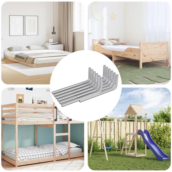 vidaXL Hex raktas 2118 pcs Sidabro 32 x 86 mm Plienas