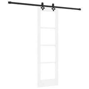 vidaXL Slankios durys Balta 61 x 198,5 cm