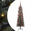vidaXL Dirbtinė Kalėdų eglutė Žalia 150 cm PVC, plastikas ir plienas