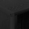 vidaXL Knygų spinta Juodas ąžuolas 99.5 x 30 x 108.5 cm