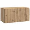 vidaXL Sieninė TV spintelė 59,5 x 31 x 30 cm Artisano ąžuolo