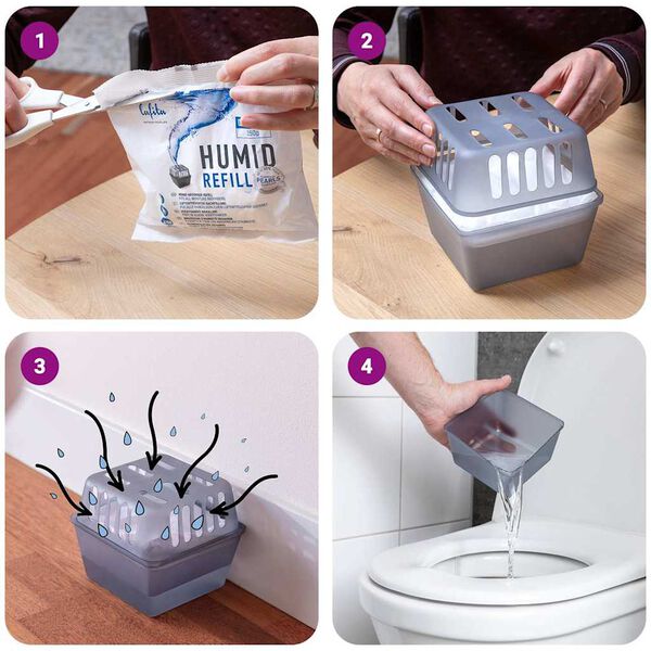 Lafita Drėgmės sugėrikliai su užpildymo mai&scaron;eliais 2 vnt 450 g