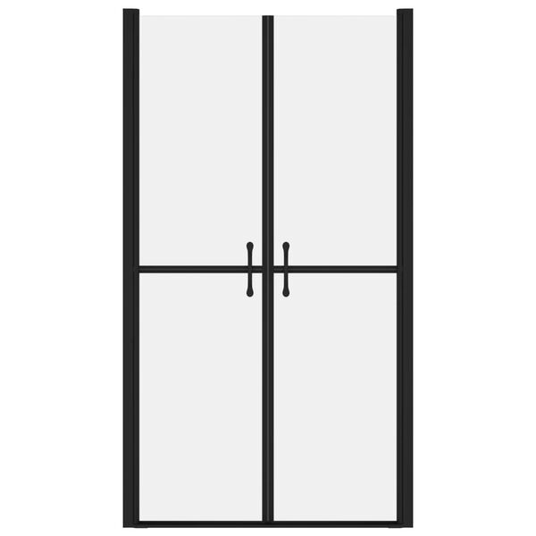 vidaXL Dušo durys, matinės, (93-96)x190cm, ESG
