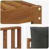 vidaXL Lauko sofos komplektas 10 pcs Natūralus ir antracitas