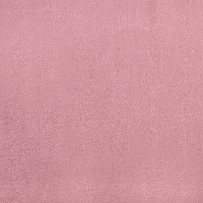 vidaXL Suoliukas, rožinės spalvos, 108x79x79cm, aksomas