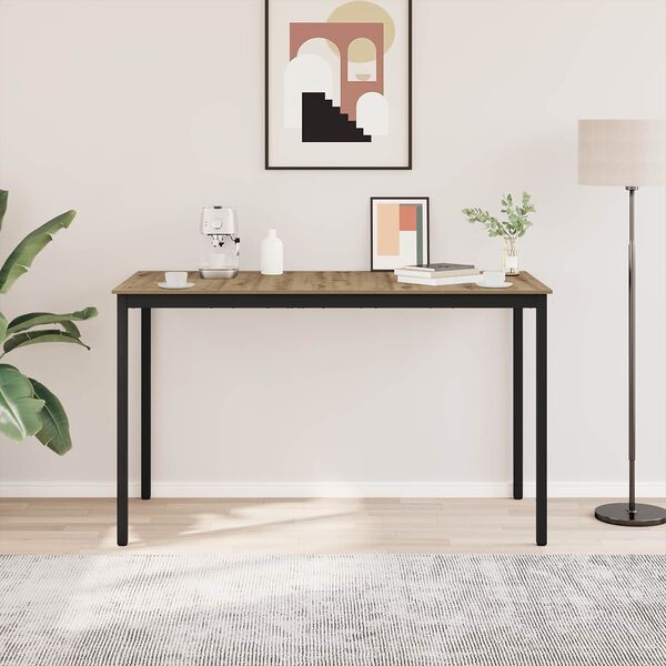 vidaXL Valgomieji stalai Apdirbta mediena