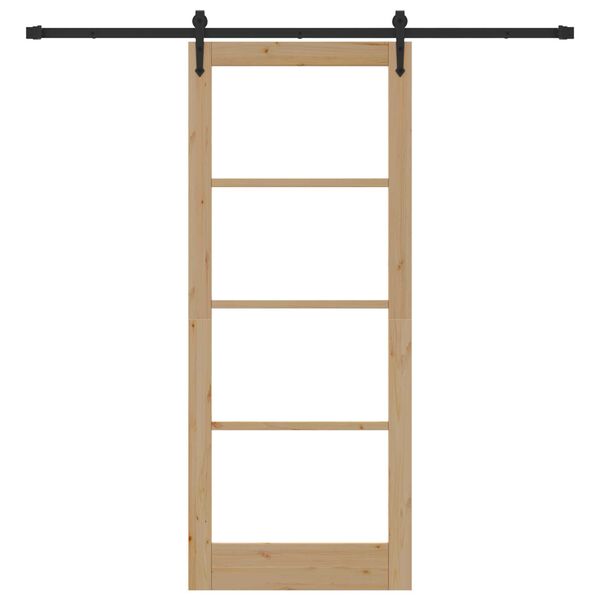 vidaXL Slankios durys ORKDAL Natūrali 86 x 211 cm