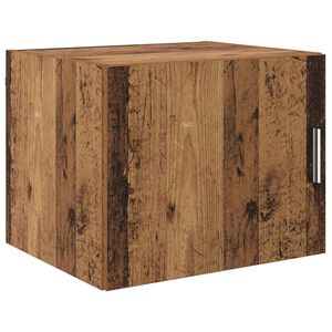 vidaXL Sieninė spintelė Sena mediena 50 x 42.5 x 40 cm