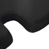 vidaXL Sėdynės pagalvėlė Juodas 47 x 36,5 x 8 cm Atminties putos