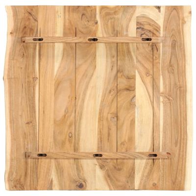 vidaXL Stalviršis, 58x(50-60)x2,5cm, akacijos medienos masyvas
