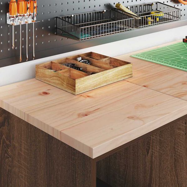 vidaXL Garažo spinta, 40x51x85 cm, pu&scaron;ies medienos masyvas