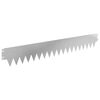 vidaXL Vejo kra&scaron;tas 10 pcs 103 x 15 cm metalas Sidabrinė