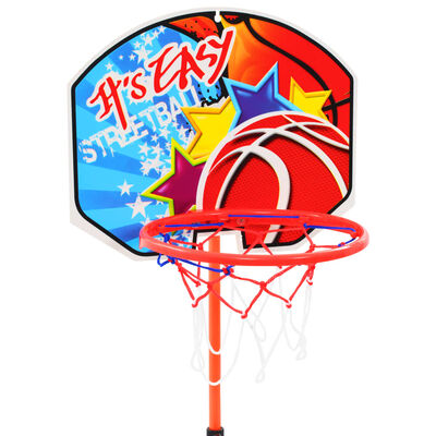 vidaXL Vaikiškas krepšinio lanko ir kamuolio rinkinys