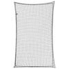 vidaXL Priekabos tinklas su elastine virve, juodas, 4x2,5m, PP