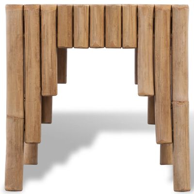vidaXL Kavos staliukas, bambukinis