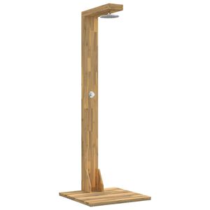 vidaXL Lauko du&scaron;as 210,5 cm Balta