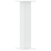 vidaXL Stovai augalams, 2vnt., balti, 30x30x95cm, apdirbta mediena